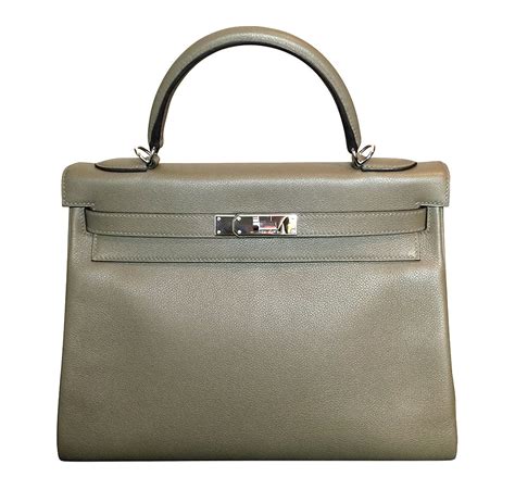 hermes kelly 28cm retourne in etain veau evercolor leather|hermes kelly couture.